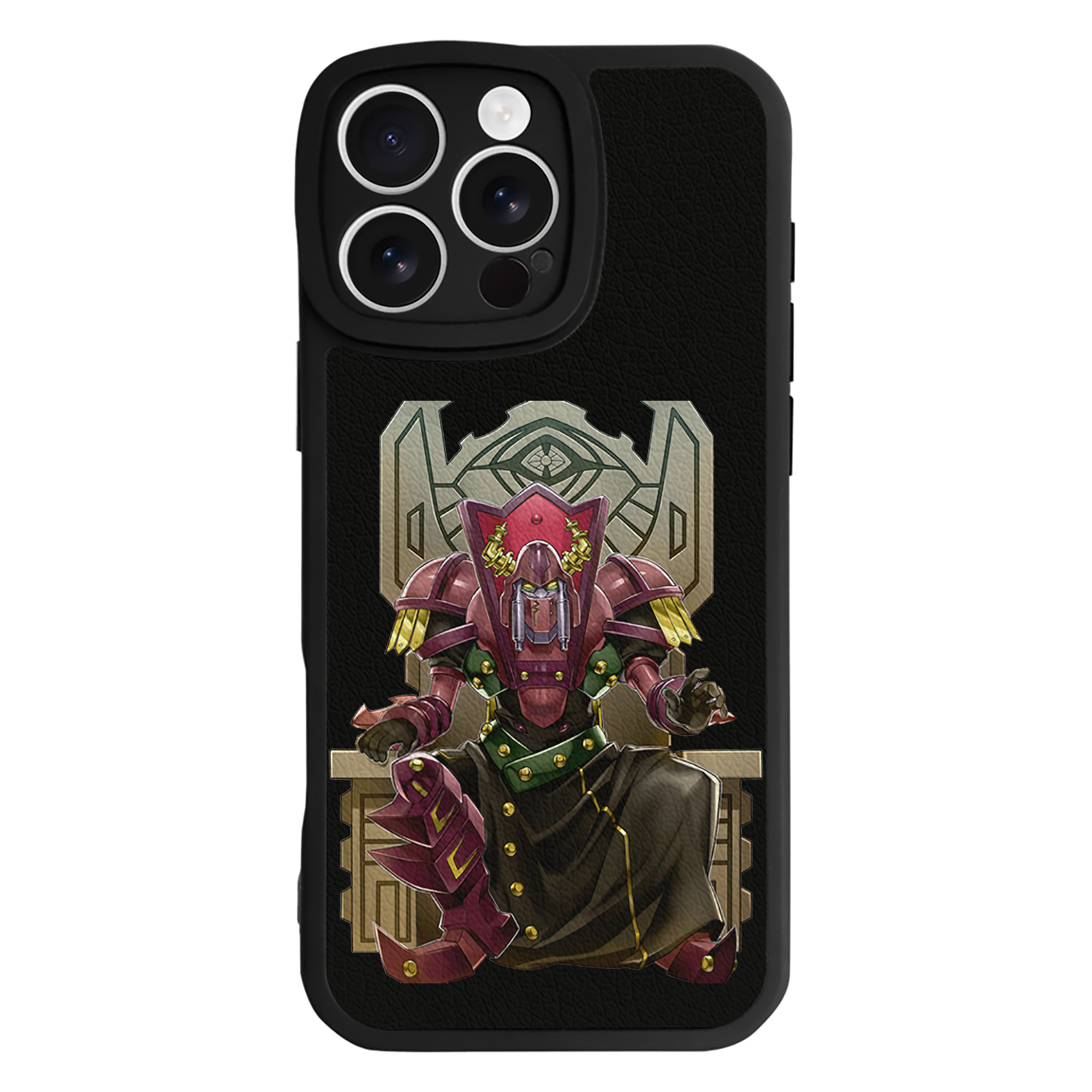 遊☆戯☆王 Yu-Gi-Oh! 【iPhone 16シリーズ対応】シリコンスマホケース（レザー調） 材質：シリコン